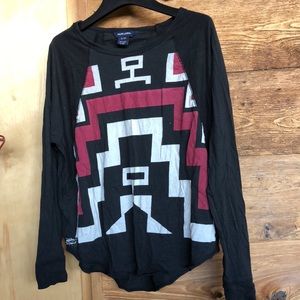 Ralph Lauren bold print long sleeve shirt